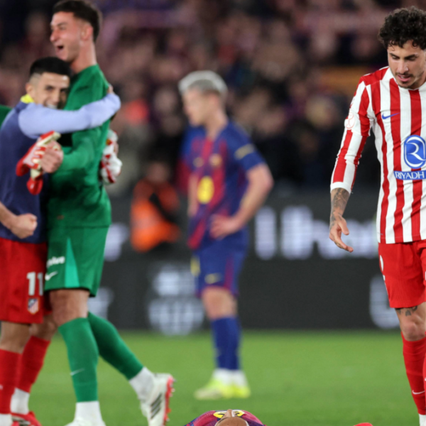 El Barça no pudo remontarle al Atleti (AFP)