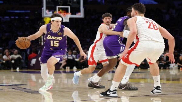 Los Rockets vencieron a los Lakers (Foto por HARRY HOW / GETTY IMAGES NORTH AMERICA / GETTY IMAGES VIA AFP)