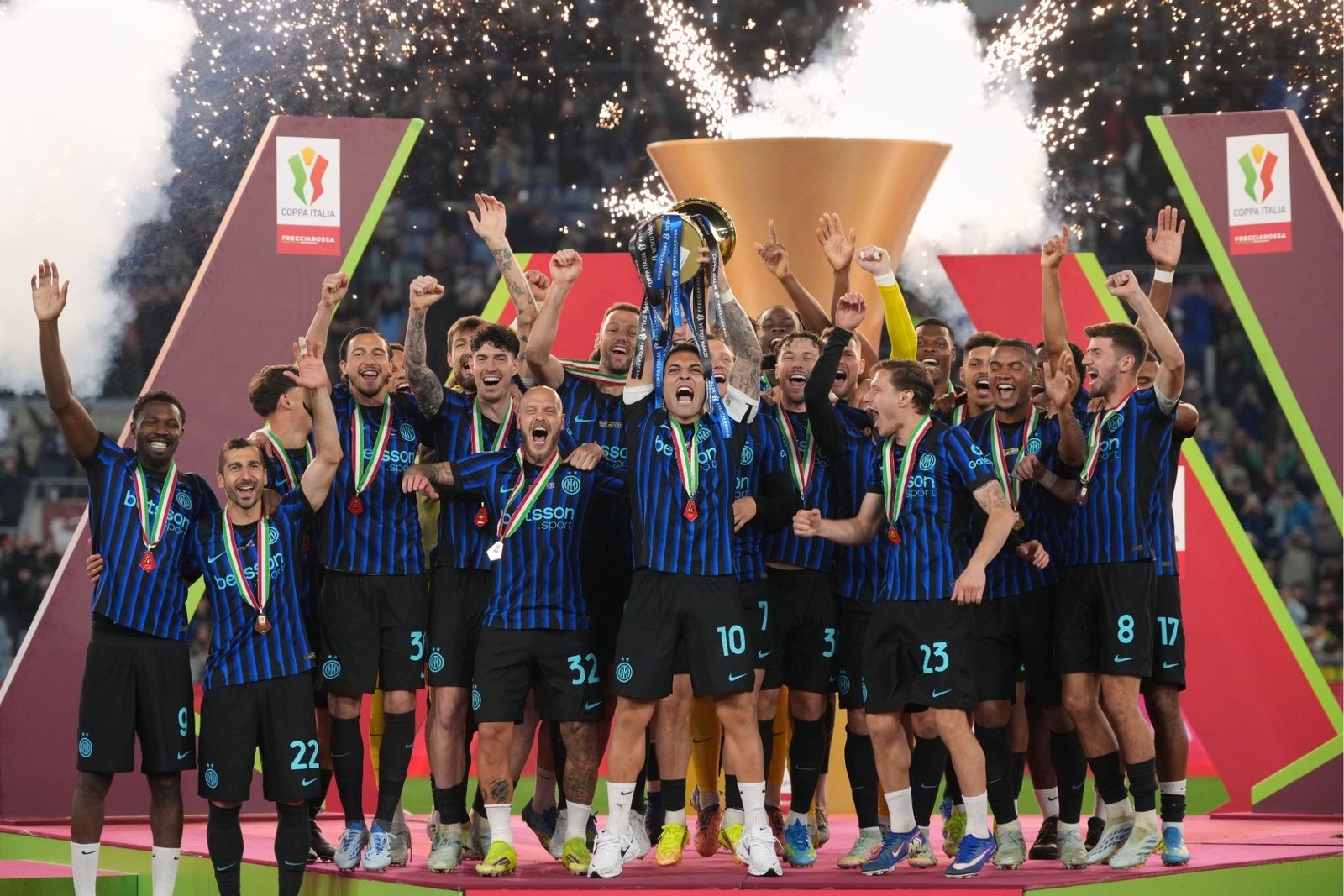 El Inter de Milán es campeón de la Copa Italia